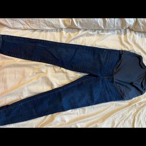 Madewell maternity over-the-belly skinny jeans